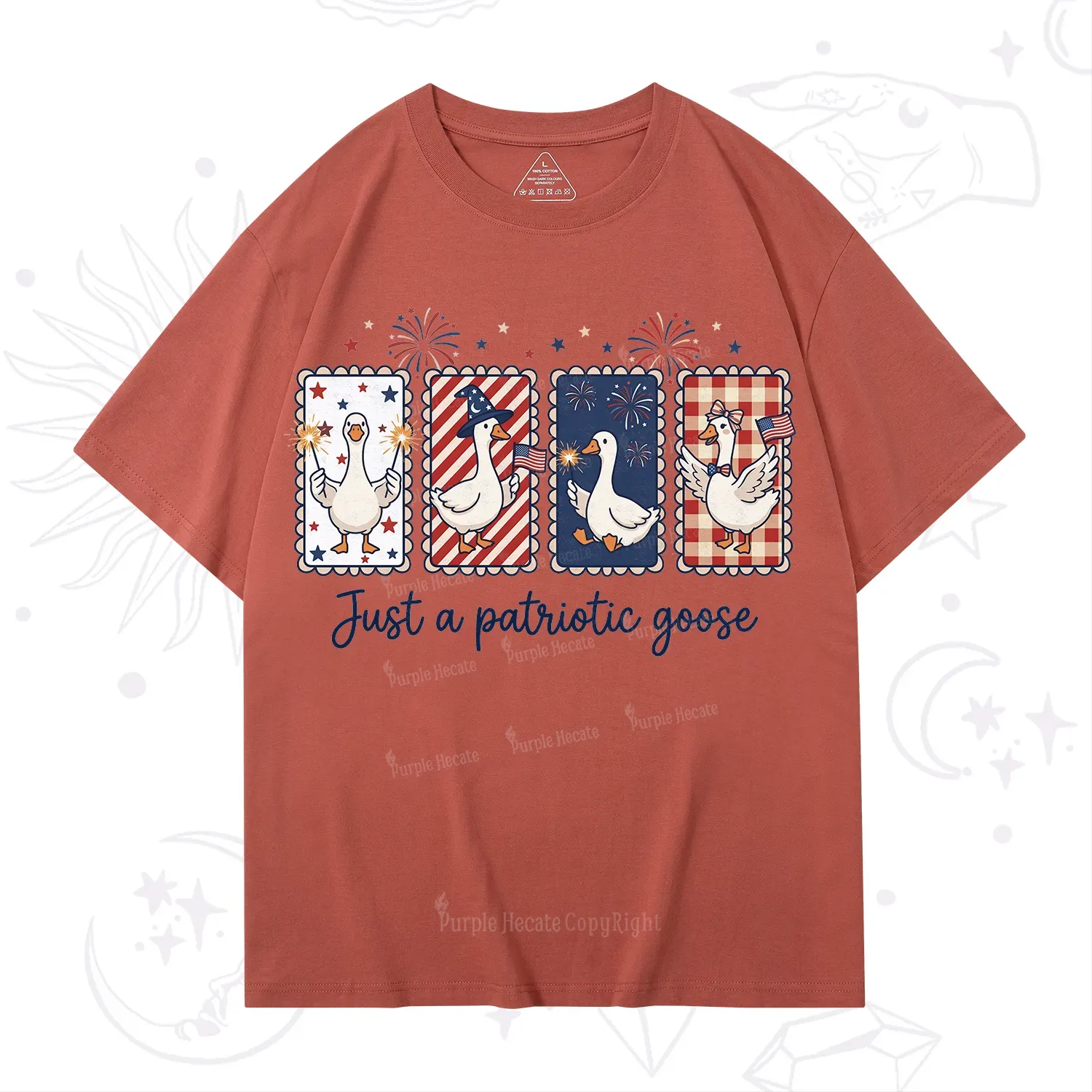 Purplehecate Just A Patriotic Goose T-Shirt