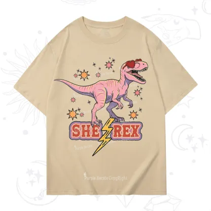 Purplehecate T Rex Dinosaur Girl T-Shirt