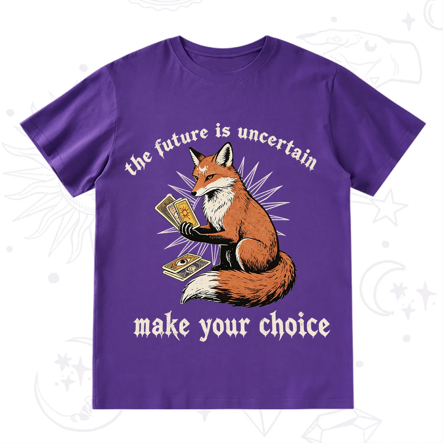 Purplehecate The Future Is Uncertain make Your Choice T-Shirt