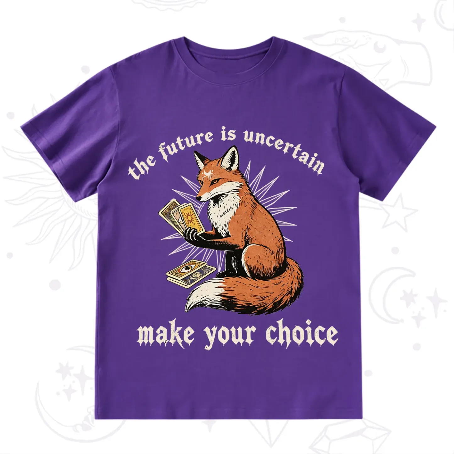 Purplehecate The Future Is Uncertain make Your Choice T-Shirt