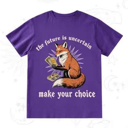 Purplehecate The Future Is Uncertain make Your Choice T-Shirt