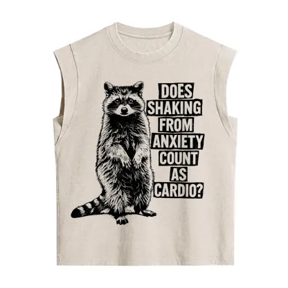 Purplehecate Does Shaking From Anxiety Count As Cardio Vintage Washed Tank