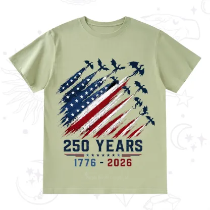 Purplehecate Red White Blue 250 Years T-Shirt