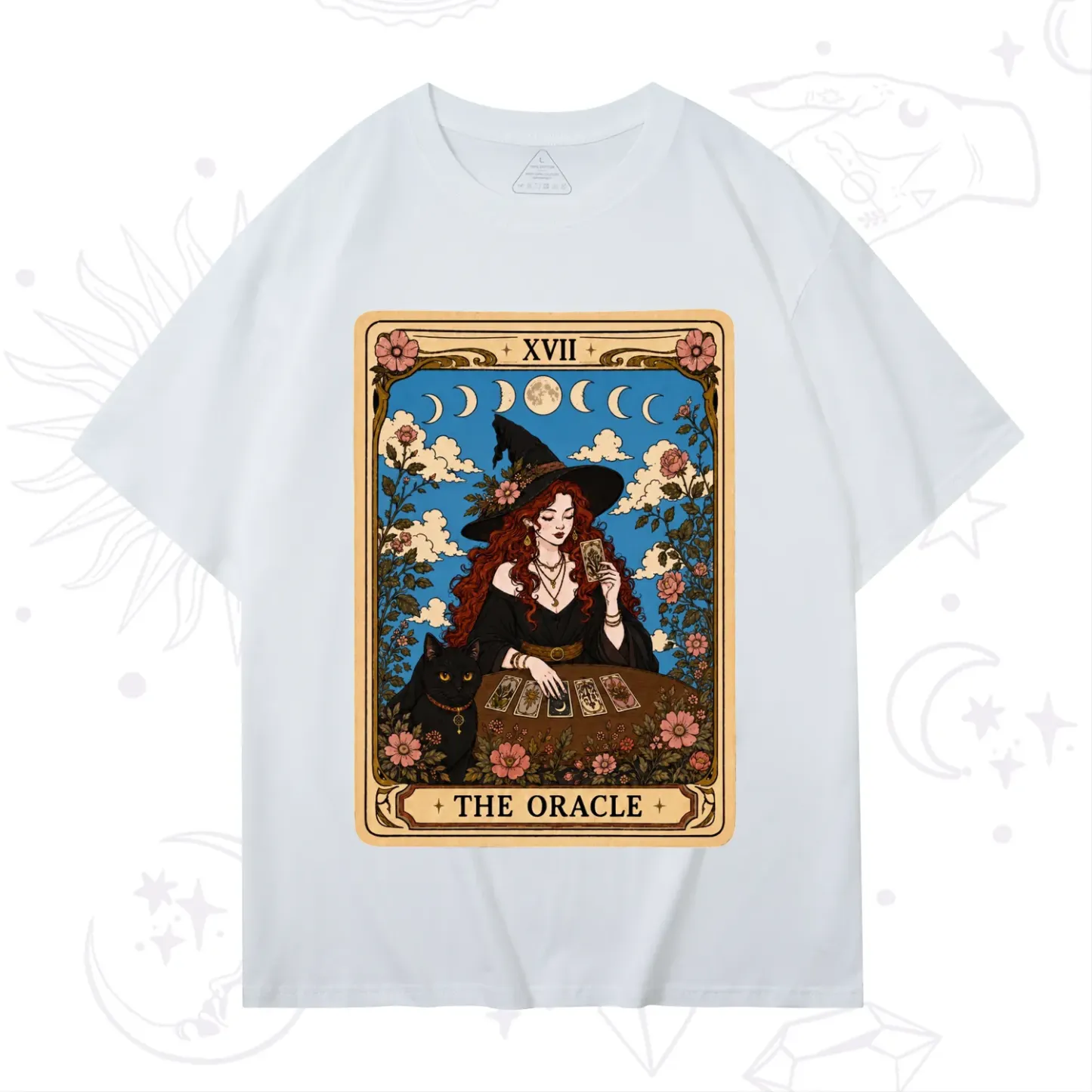 Purplehecate The Oracle Witch Tarot T-Shirt