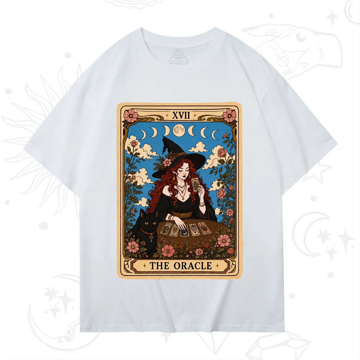 Purplehecate The Oracle Witch Tarot T-Shirt