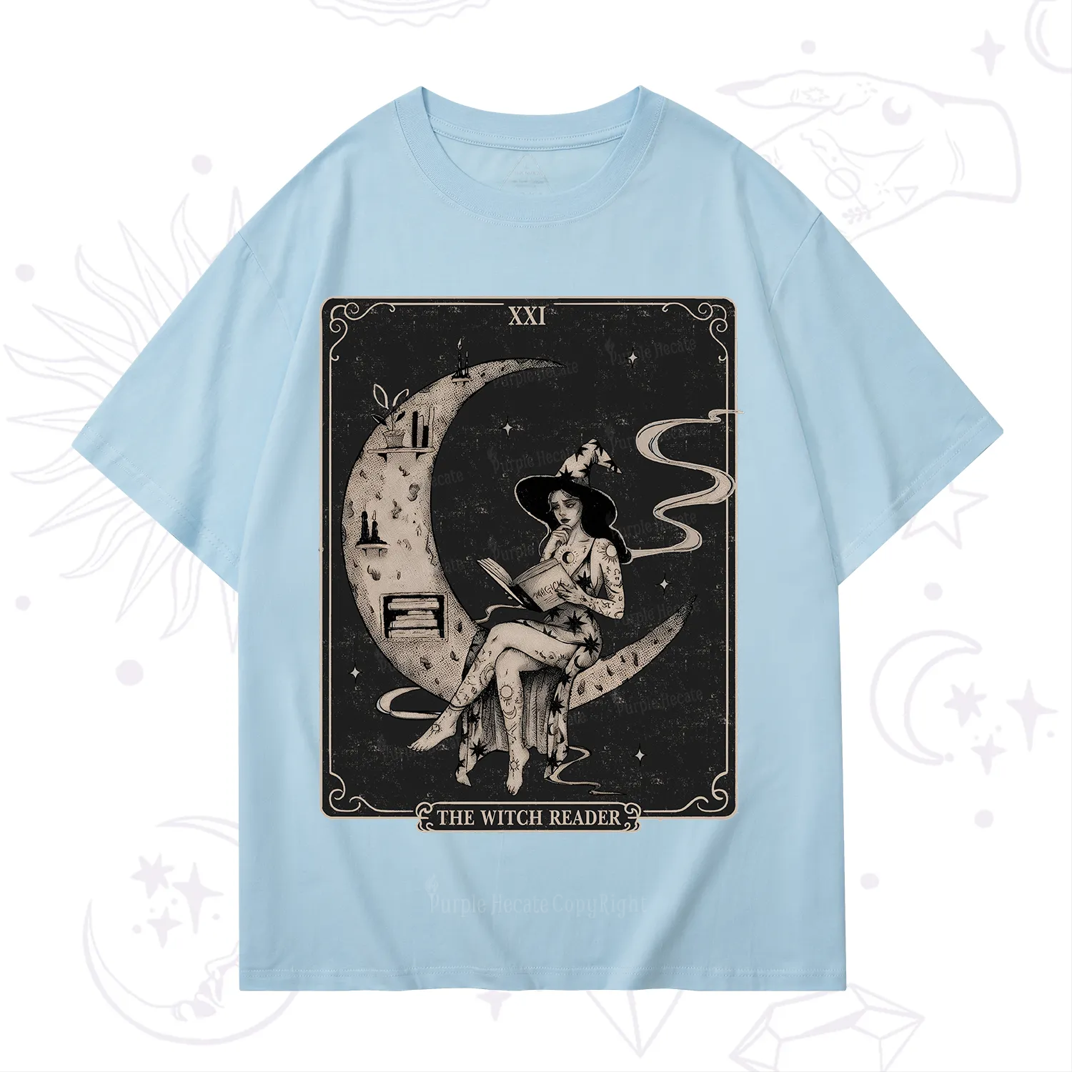 Purplehecate The Witch Reader T-Shirt