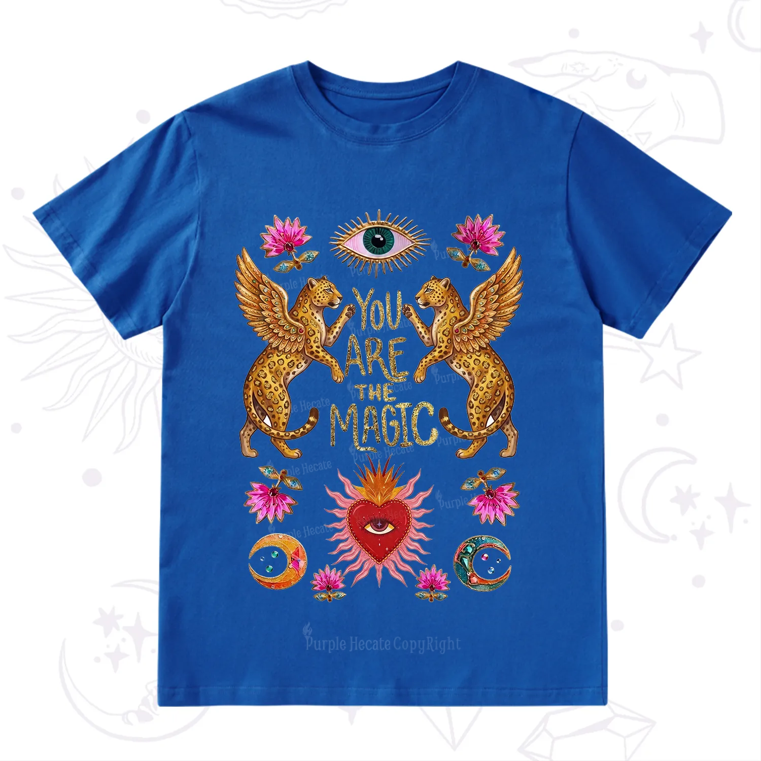 Purplehecate Vintage Tiger You Are The Magic T-Shirt
