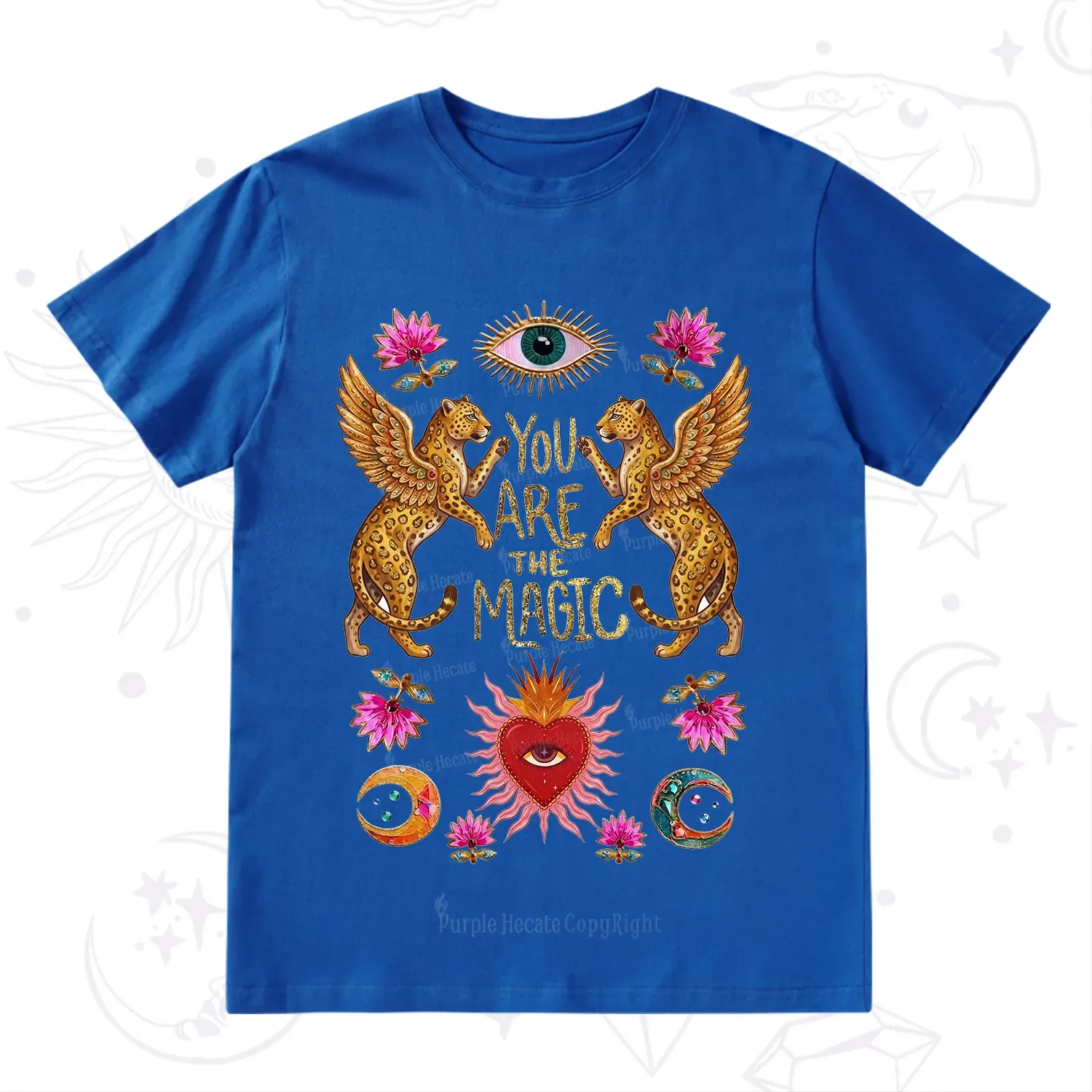 Purplehecate Vintage Tiger You Are The Magic T-Shirt