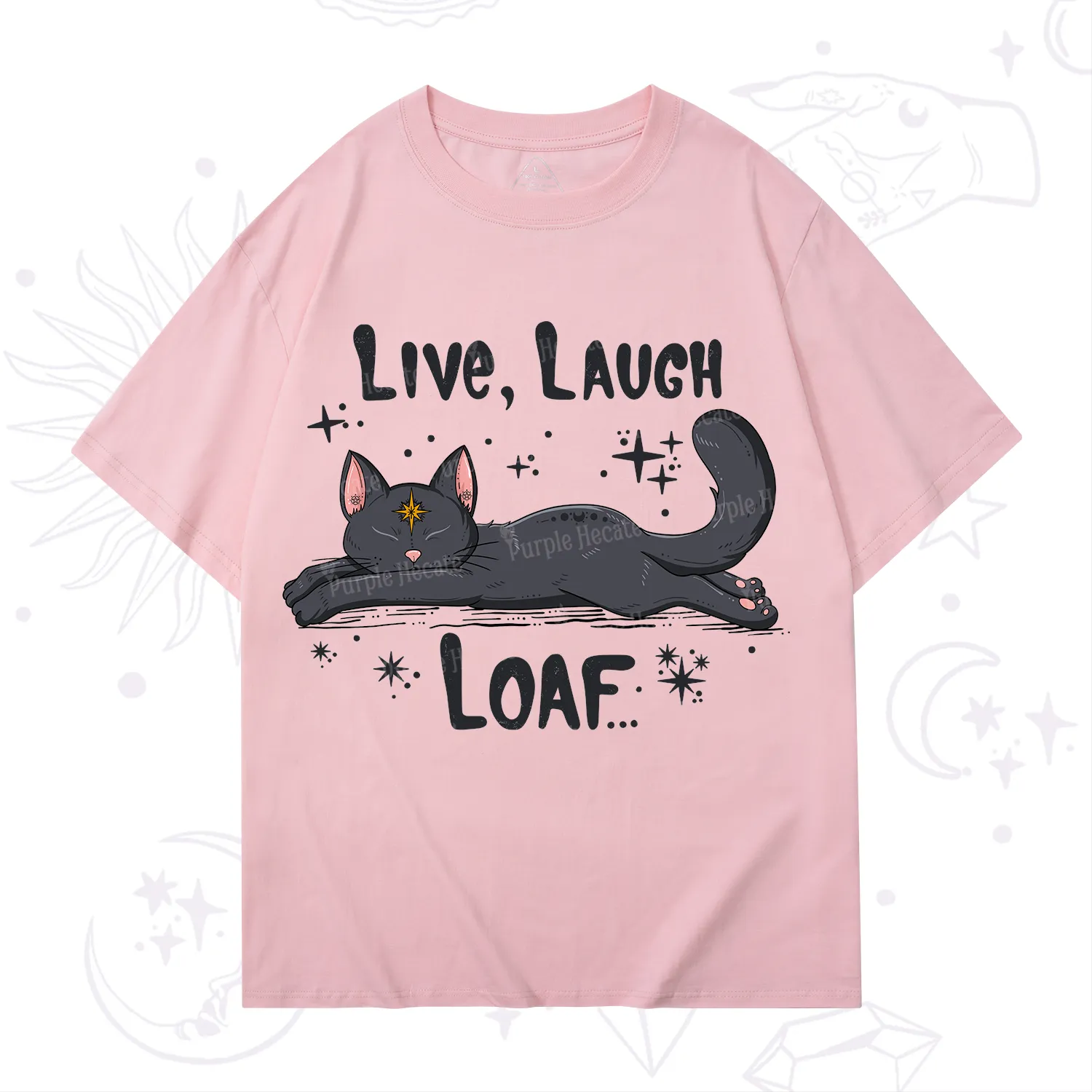 Purplehecate Live Laugh Loaf T-Shirt