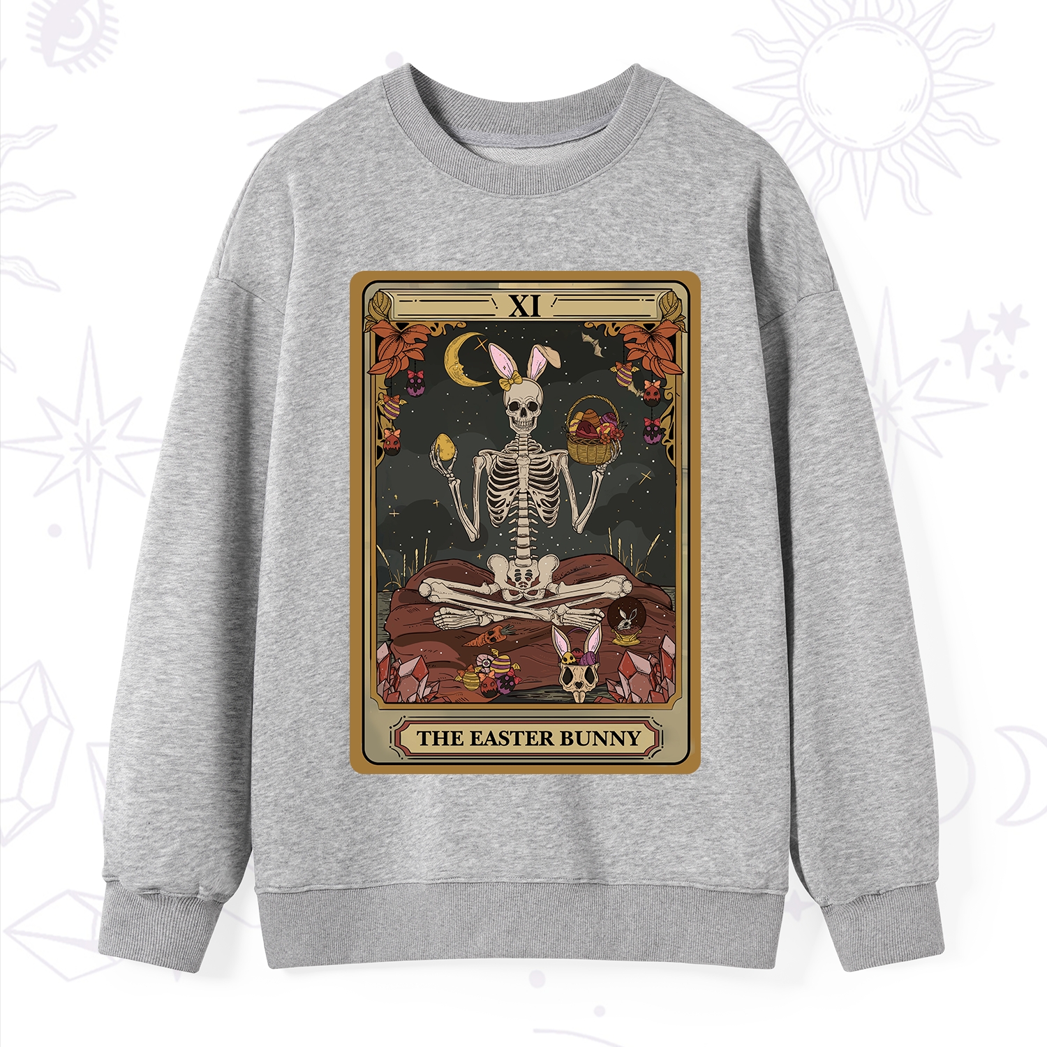 Purplehecate The Easter Bunny Tarot Sweatshirt