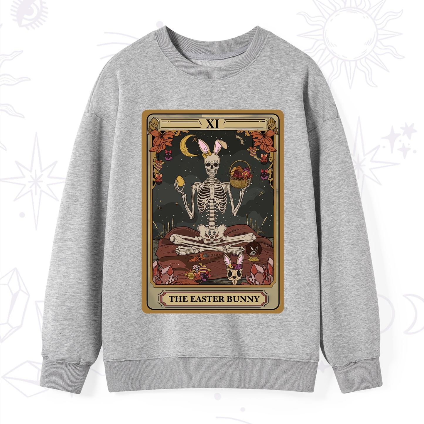 Purplehecate The Easter Bunny Tarot Sweatshirt