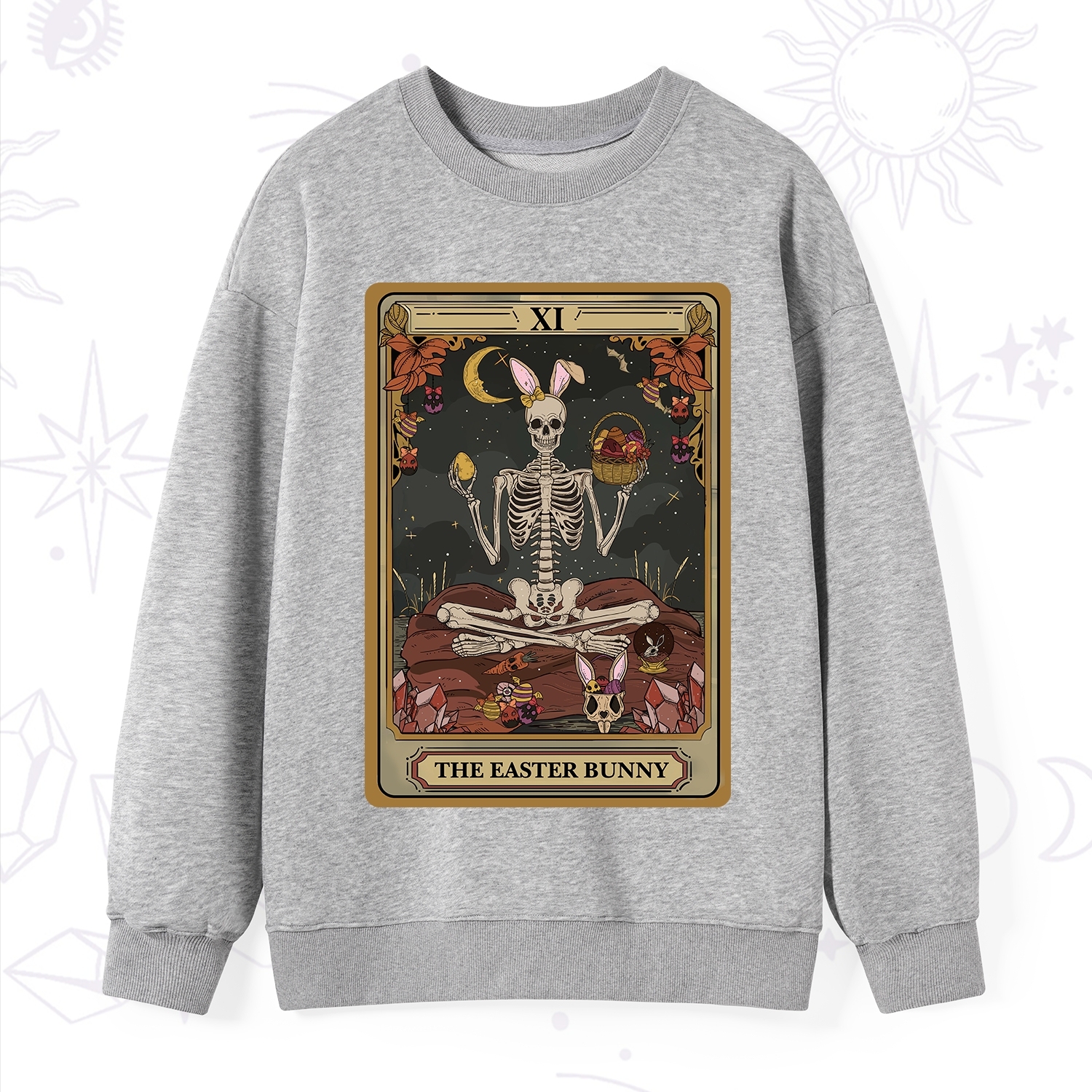 Purplehecate The Easter Bunny Tarot Sweatshirt