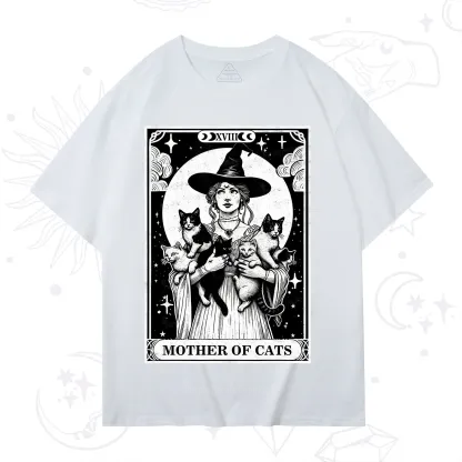 Purplehecate The Mother of Cats Tarot T-Shirt
