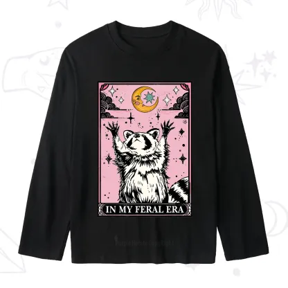 [Copy]Purplehecate Funny Possum Sorry I Can't I'm Dead Slub Long Sleeve T-Shirt