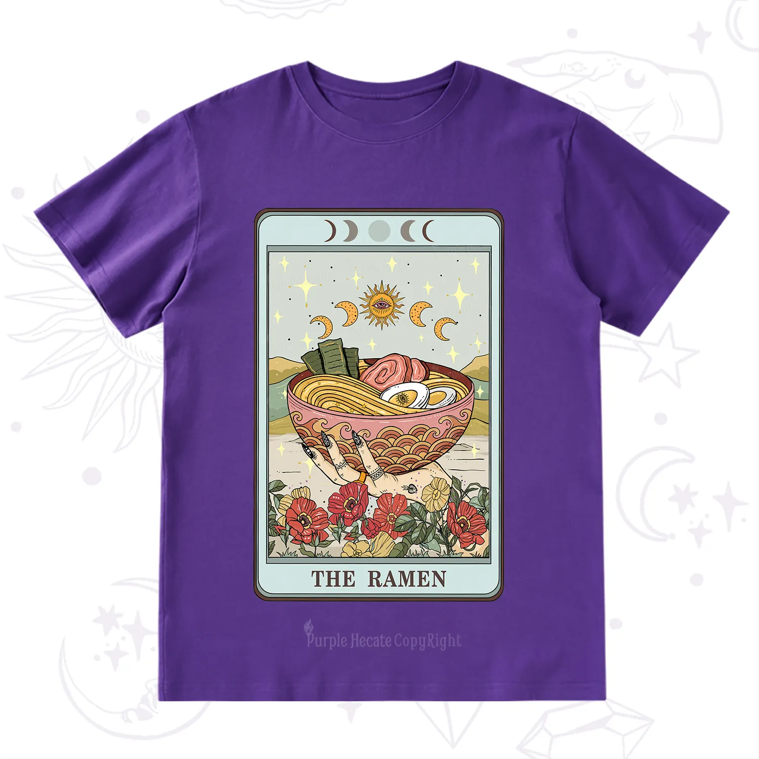 Purplehecate The Ramen Tarot T-Shirt