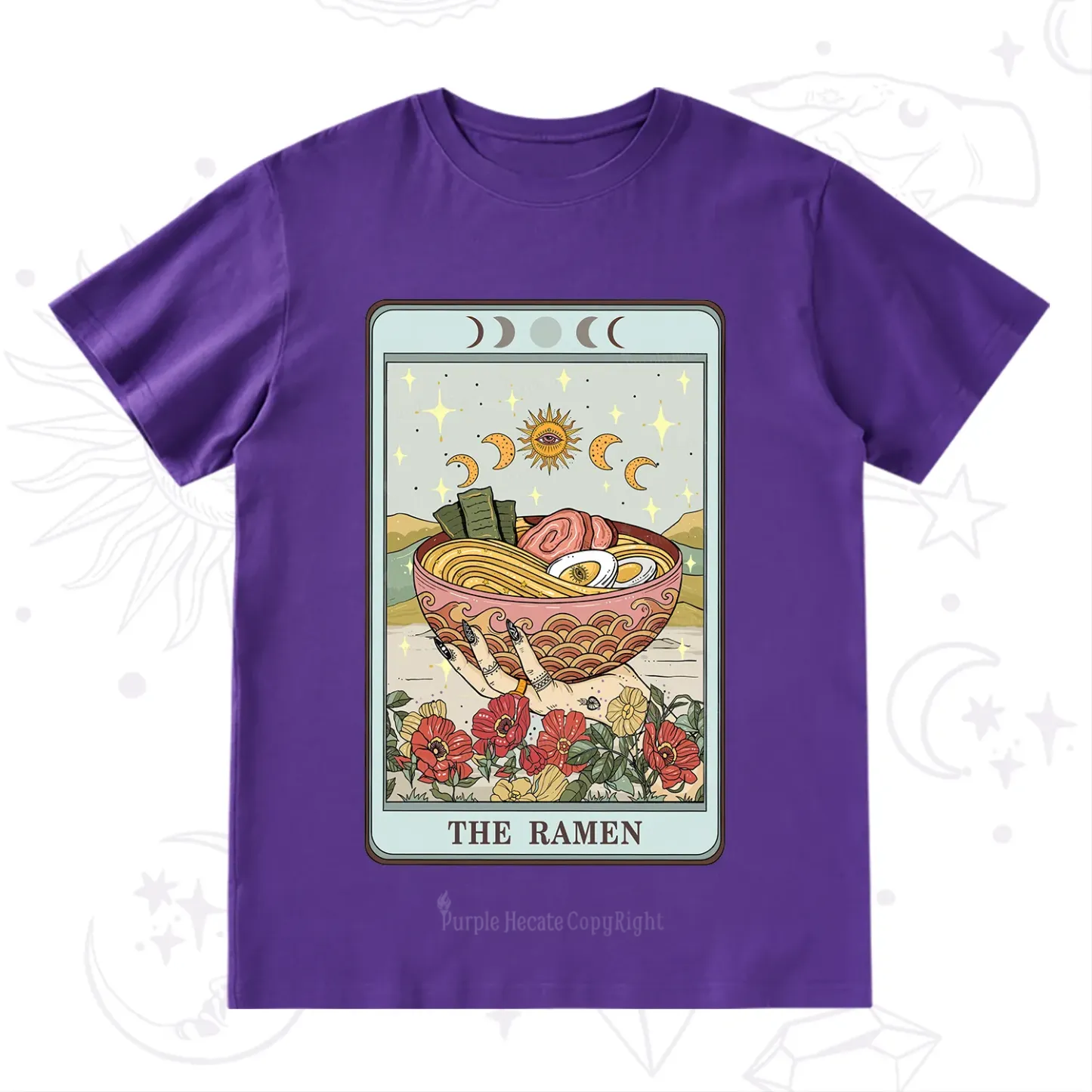 Purplehecate The Ramen Tarot T-Shirt