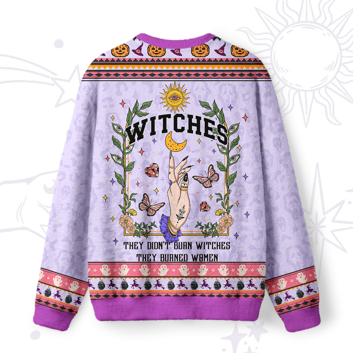 Purplehecate They Didn't Burn Witches They Burned Ugly Halloween Sweatshirts