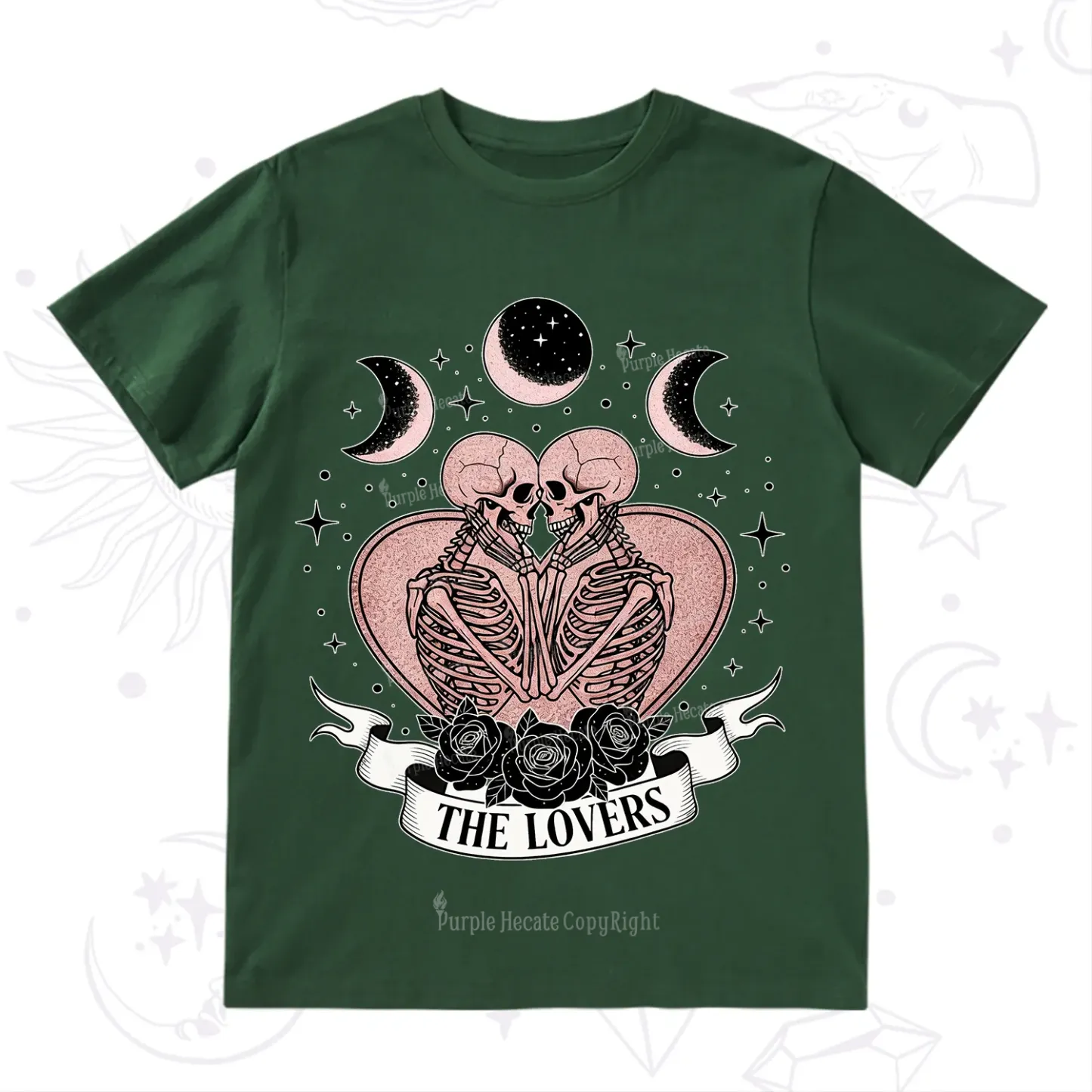 Purplehecate The Lovers of Skeletons T-Shirt