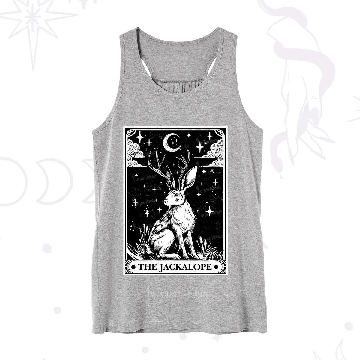 Purplehecate The Jackalope Tarot Tank