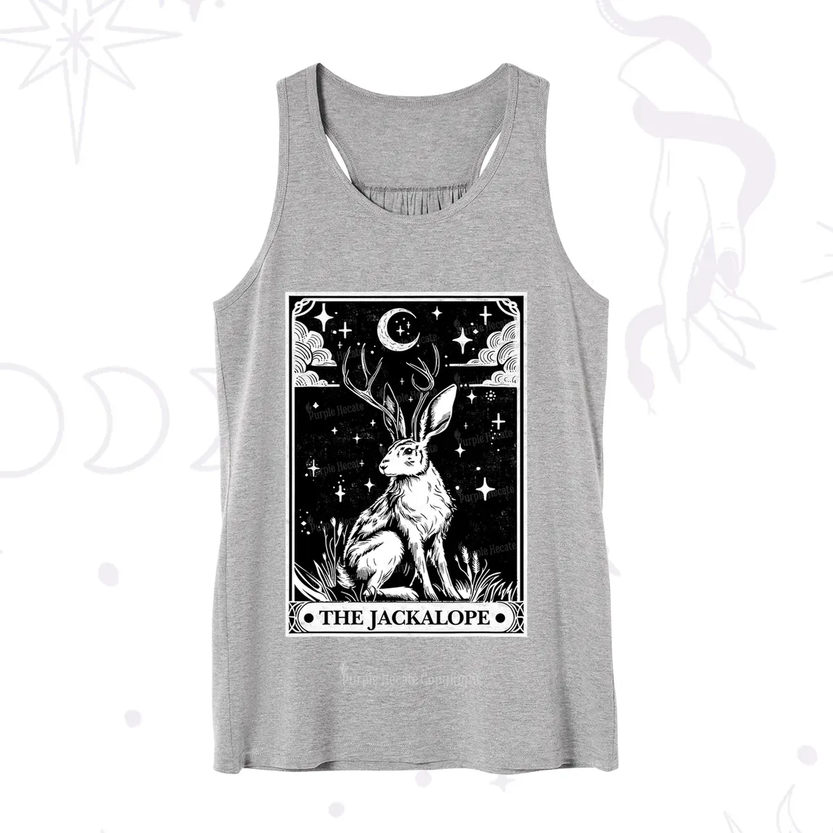 Purplehecate The Jackalope Tarot Tank