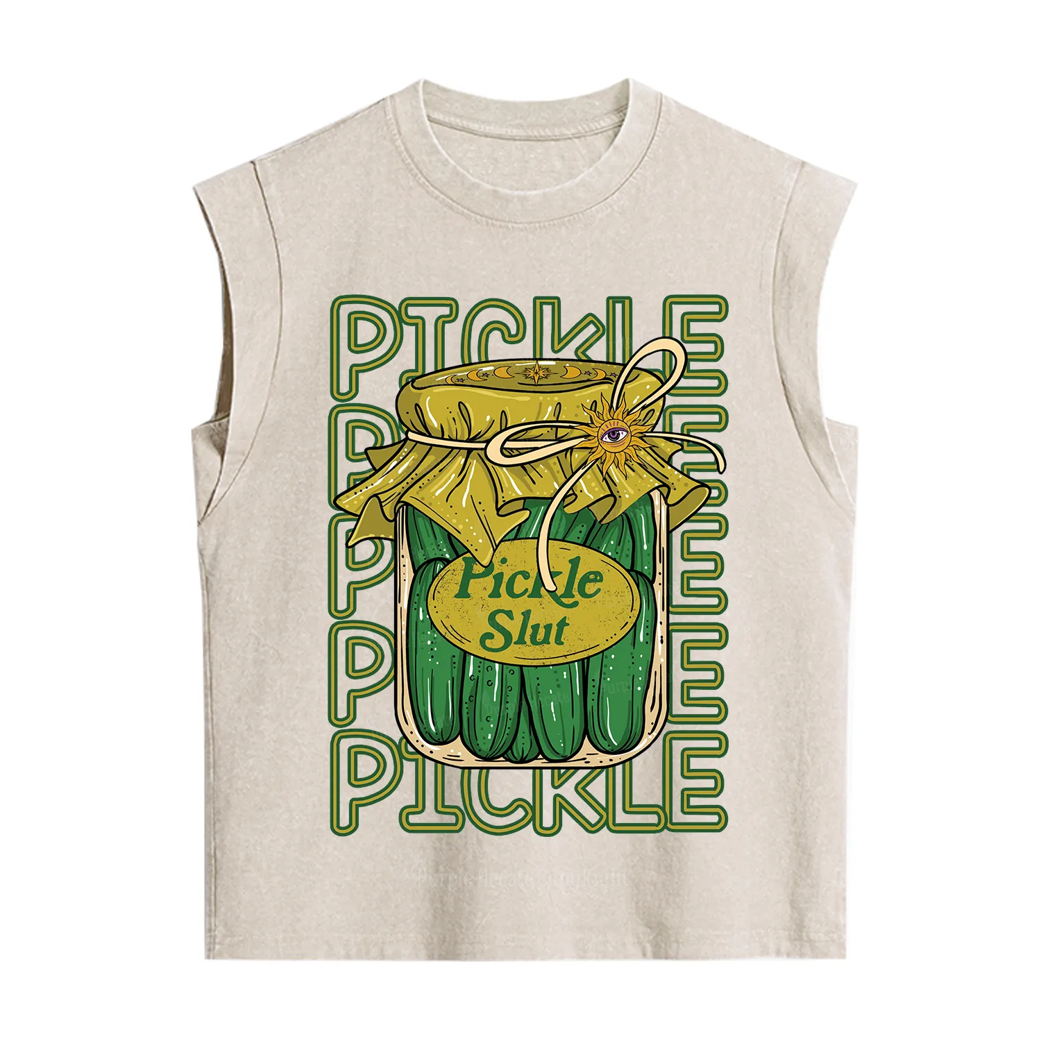 Purplehecate Pickle Slut Vintage Washed Tank