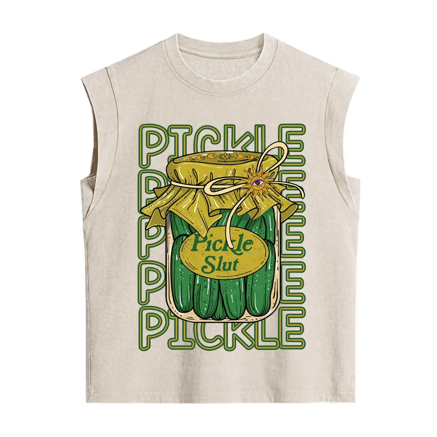 Purplehecate Pickle Slut Vintage Washed Tank