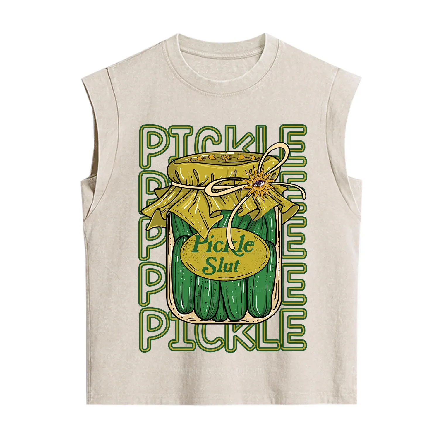 Purplehecate Pickle Slut Vintage Washed Tank