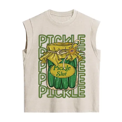 Purplehecate Pickle Slut Vintage Washed Tank