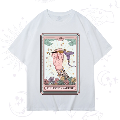 Purplehecate The Tattoo Artist Tarot Card T-Shirt