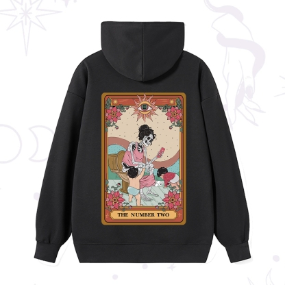 Purplehecate The Number Two Tarot Hoodie
