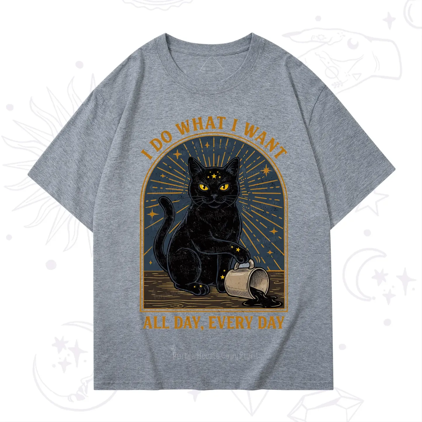 Purplehecate I Do What I What All Day T-Shirt