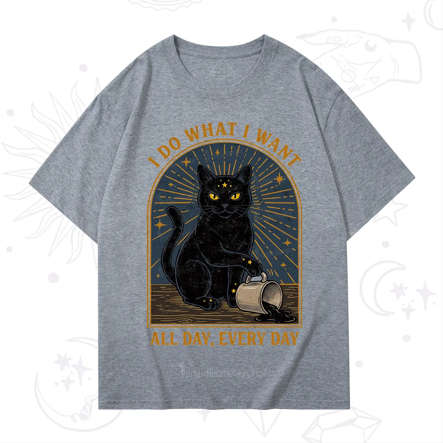 Purplehecate I Do What I What All Day T-Shirt