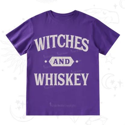 Purplehecate Witches and Whiskey T-Shirt