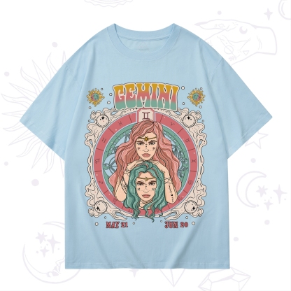 Purplehecate Gemini Cosmic Zodiac T-Shirt