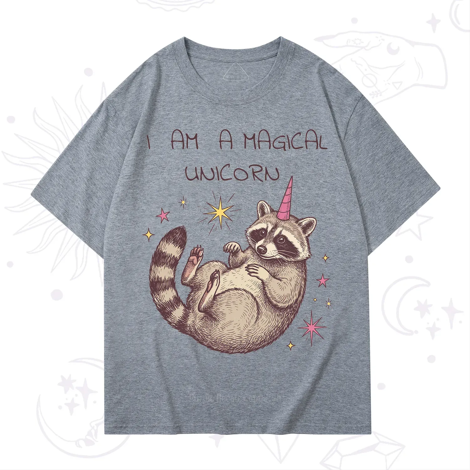 Purplehecate I Am A Magical Unicorn Raccoon T-Shirt