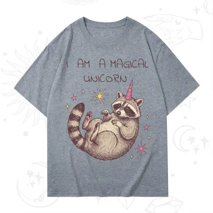 Purplehecate I Am A Magical Unicorn Raccoon T-Shirt