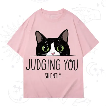 Purplehecate Cute Cat Judging You Silently T-Shirt