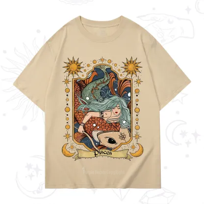 Purplehecate Mystic Pisces Zodiac T-Shirt