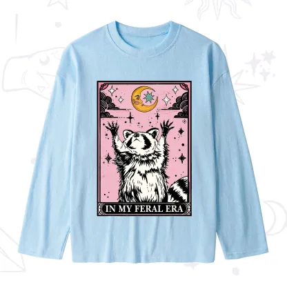 [Copy]Purplehecate Funny Possum Sorry I Can't I'm Dead Slub Long Sleeve T-Shirt