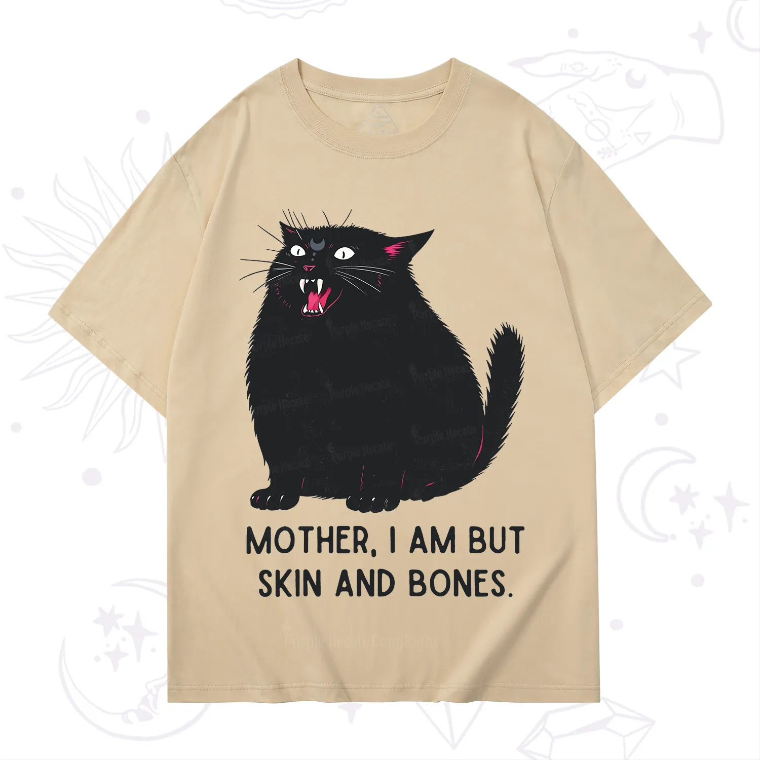 Purplehecate Mom I Am But Skin And Bones T-Shirt