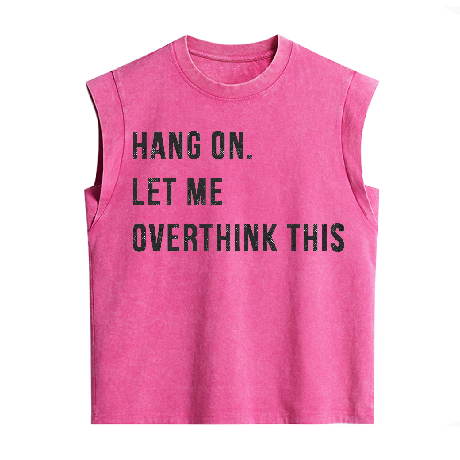 Purplehecate Hang on Let Me Overthink This Vintage Washed Tank