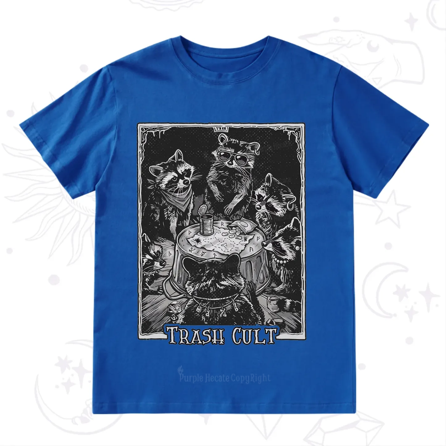 Purplehecate Trash Cult Raccoon T-Shirt