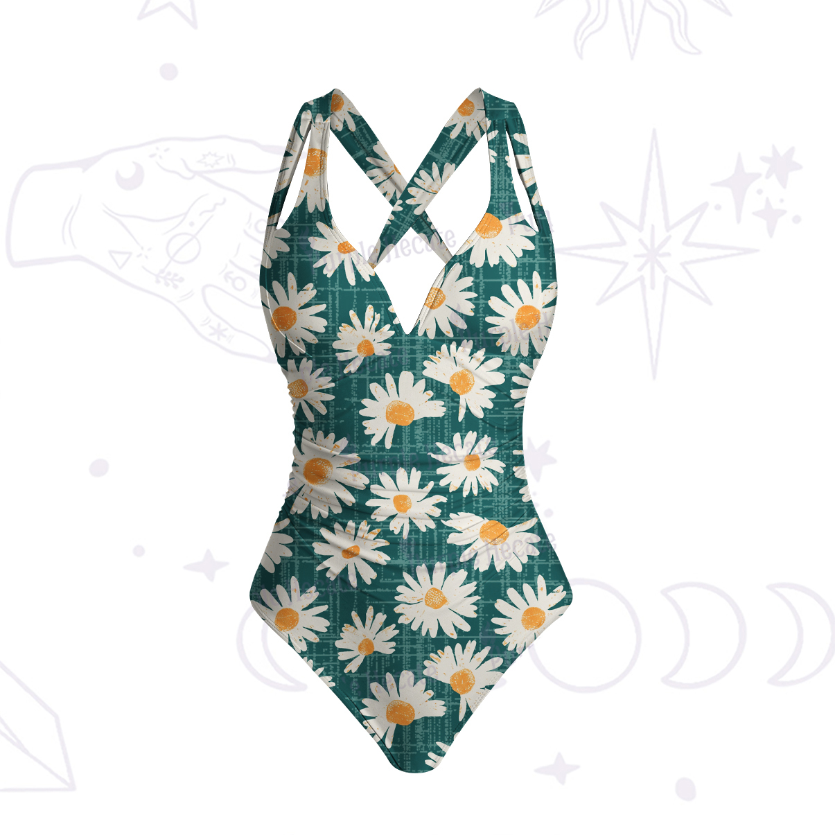 Purplehecate Daisy Daydream One-Piece Swimsuit