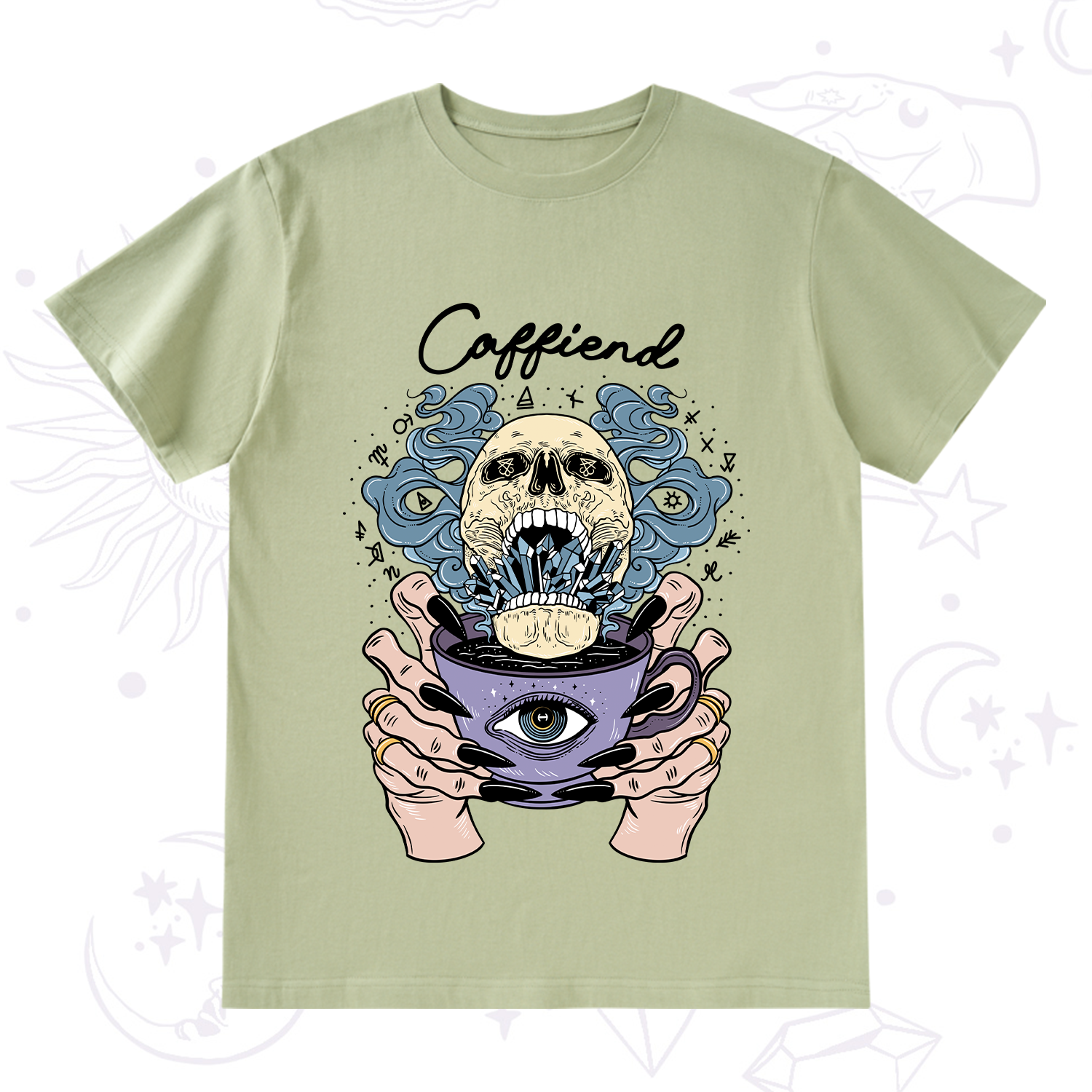 Purplehecate Caffiend T-Shirt