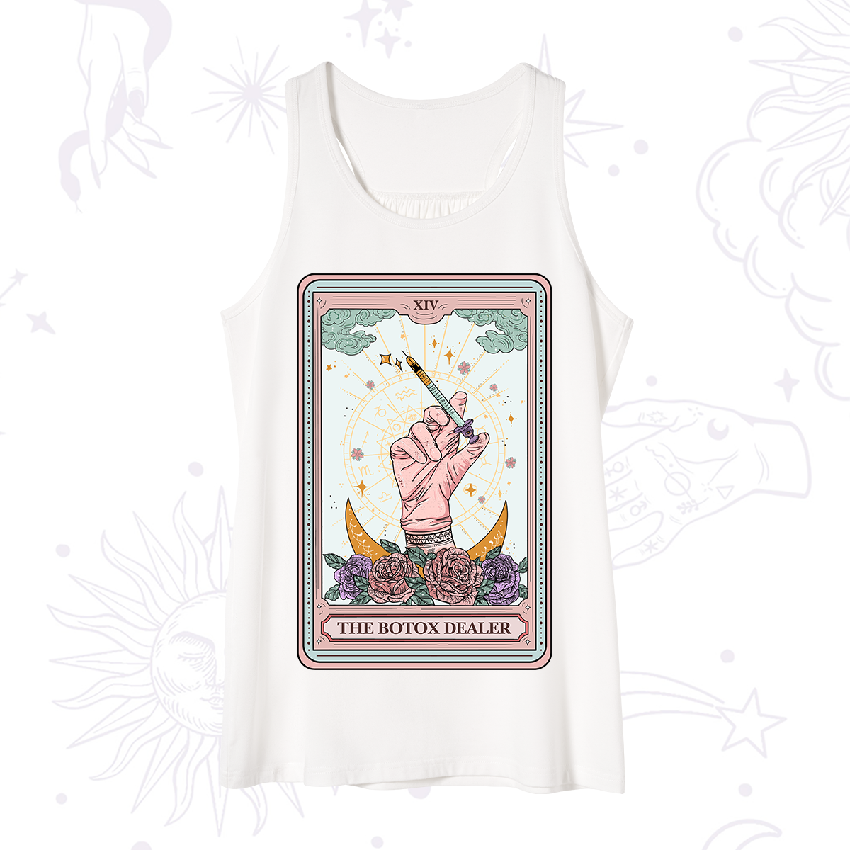 Purplehecate The Botox Dealer Tarot Card Tank