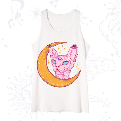 Purplehecate Mystical Witchy Cat Tank
