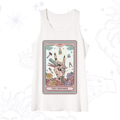 Purplehecate The Pet Groomer Tarot Card Tank