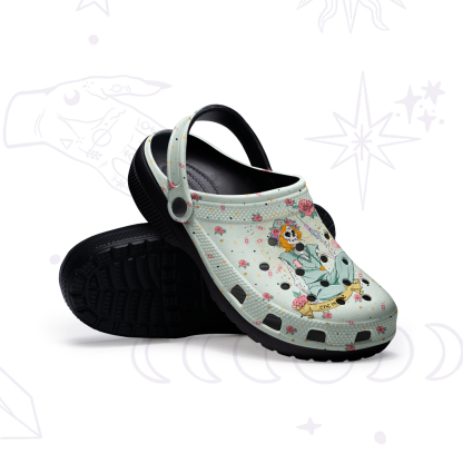 Purplehecate The Nurse Tarot Rubber Clogs