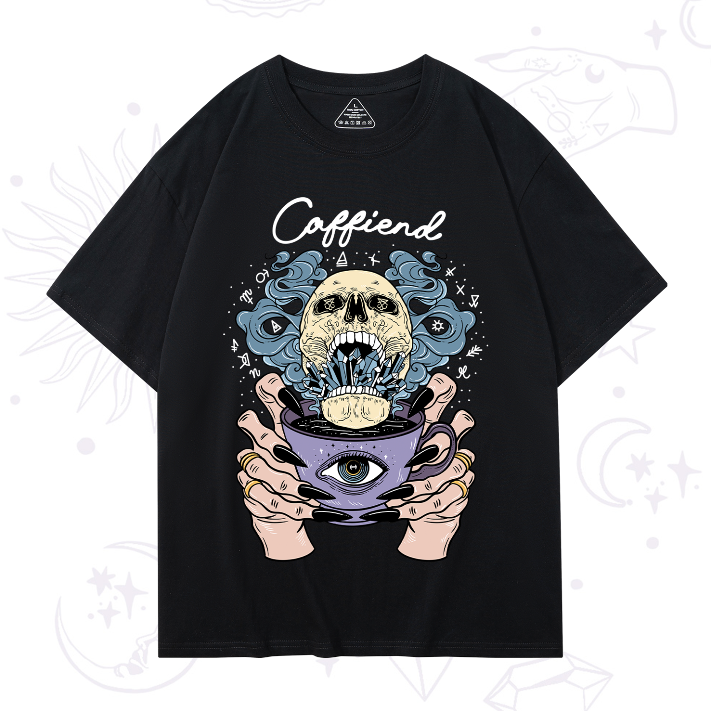 Magic Purplehecate Caffiend T-Shirt