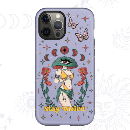 Purplehecate Stay Weird Phone Case